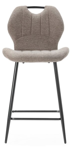 Set di 2 sgabelli da bar marrone chiaro (altezza seduta 65 cm) Muli - Marckeric