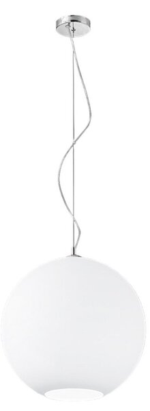 Lampadario vetro soffiato perenz ufo 6477 b 40 e27 led bianco satinato - Perenz