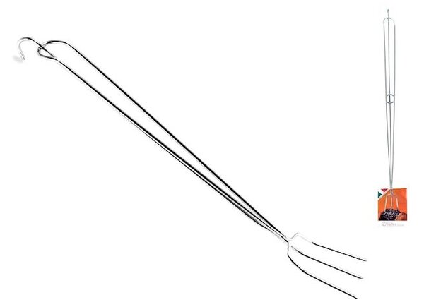 Forchettone Filtex in filo cromato cm 40