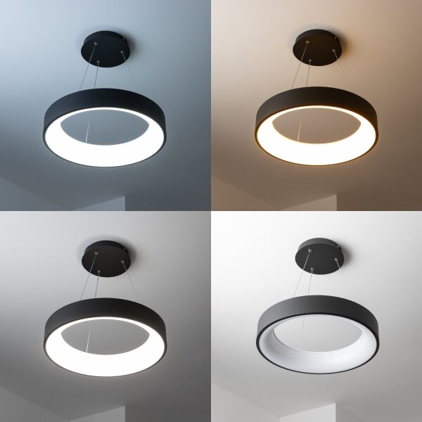 Brilagi - Lampadario dimmerabile a cavo FALCON LED/80W/230V 3000-6500K + telecomando
