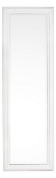 Specchio Sanzio Con Cornice Bianco 42x132 In Legno