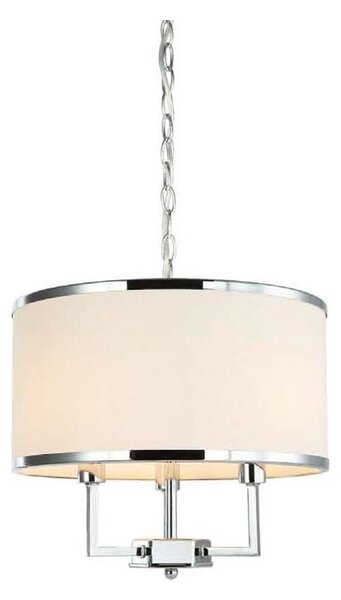 Open Design OR80209 - Lampadario a catena CASA 3xE14/12W/230V crema/cromo lucido