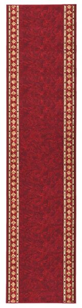 Tappeto Corsia Rosso 80x500 cm Antiscivolo