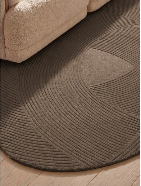 Tappeto marrone in lana 160x230 cm Kensington Victoria – Ted Baker