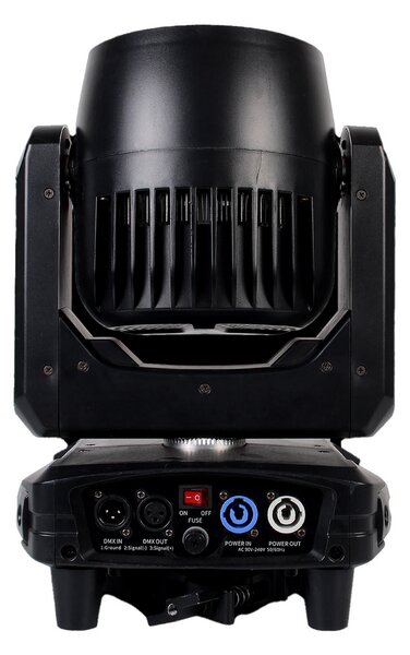 Testa mobile motorizzata Led Bee Eye Sophie 280W (7x40W) RGBW DMX in Flight case baule da 4 pezzi Wisdom