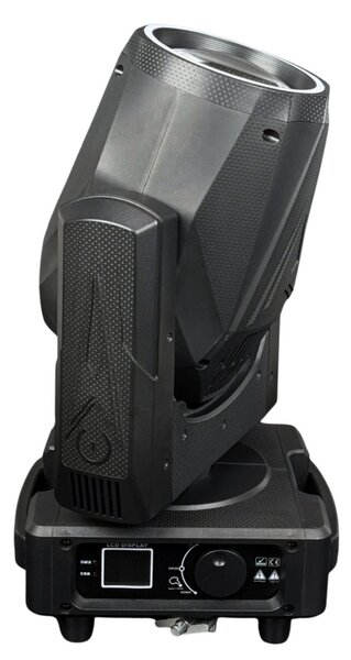 Testa mobile motorizzata Tornado Beam 230W a Colori DMX in Flight case baule da 2 pezzi Wisdom