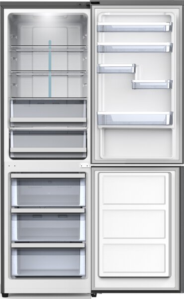 Daya Frigorifero Combinato Capacit 346 Litri Classe energetica D Raffreddamento No Frost colore Dark Inox - DSCB346INLXD