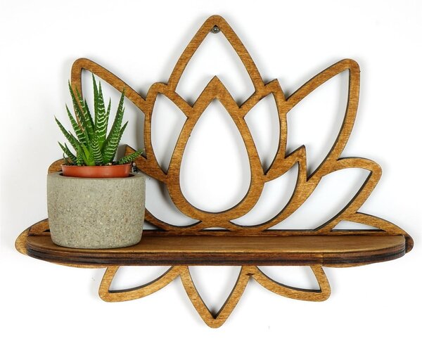 Ripiano in colore naturale 33 cm Lotus - Kalune Design