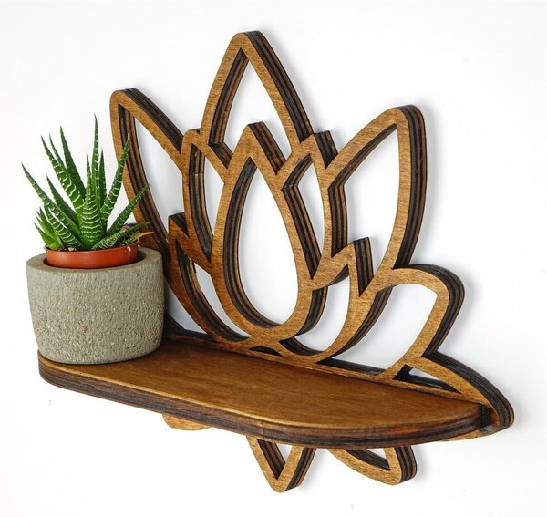 Ripiano in colore naturale 33 cm Lotus - Kalune Design