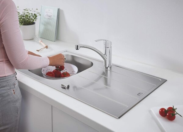 GROHE Miscelatore Cucina Rubinetto Monocomando colore Cromo - Eurosmart - 33281002