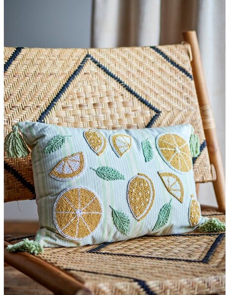 Cuscino decorativo in cotone 35x50 cm Lemon – Bloomingville