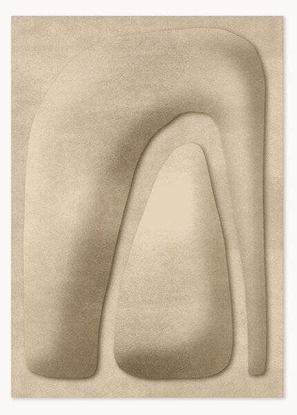 Quadro con cornice in legno di pino Texture