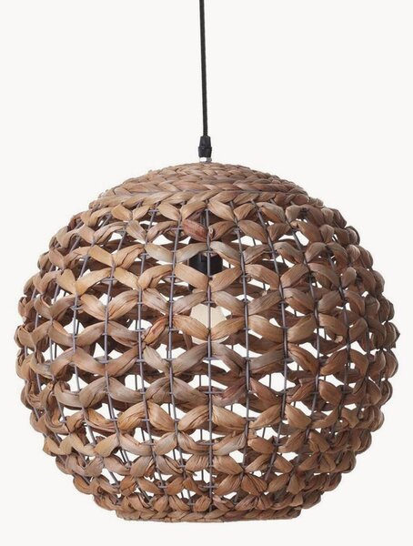 Lampada a sospensione a LED in giunco Water Hyacinth Amalie