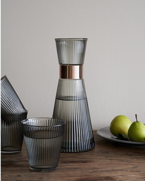 Decanter in vetro grigio da 1 l Grand Cru Nouveau - Rosendahl