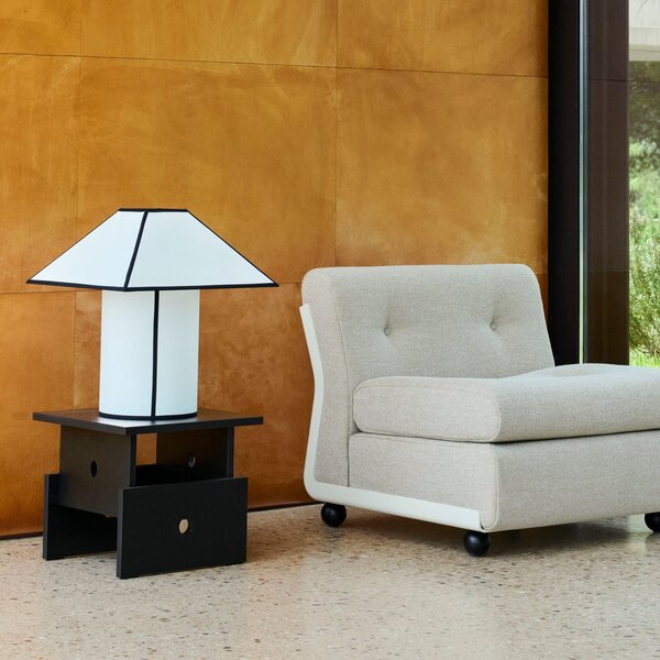 Lampade da tavolo HAY, Ava, Bianco, Soggiorno, Plastica, Design