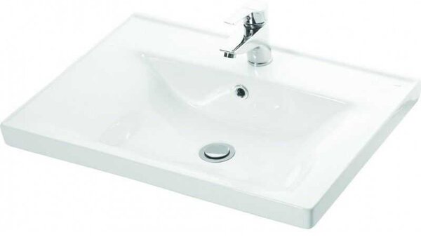 Kamalu lavabo sospeso 65 cm in ceramica litos-sv65