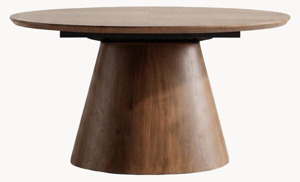 Tavolo allungabile ovale in legno di quercia Violette, 160 - 200 x 100 cm