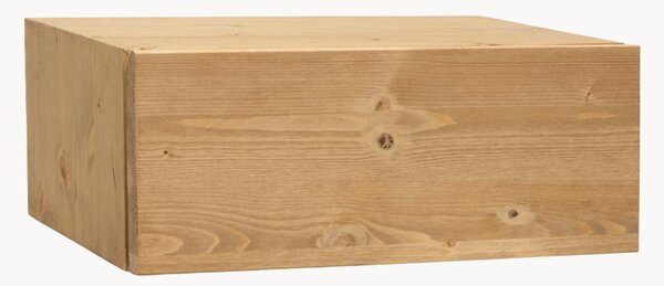 Set di 2 comodini da parete in legno di abete Ingrid