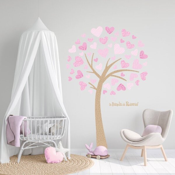 Alberi Albero Cuore - Adesivi Murali per Bambini