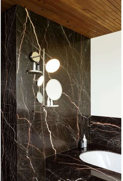 Applique da parete DCW, Metallizzato, Bagno, Metallo