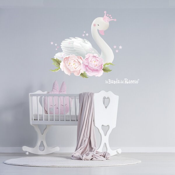 Junior Il Cigno - Adesivi Murali per Bambini