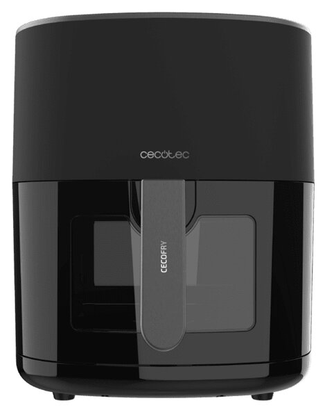 Cecotec Friggitrice ad Aria 6,5 Litri Potenza 1700W con Timer e Termostato Regolabile colore Nero Cecofry Fantastik Window 6500 - 04967