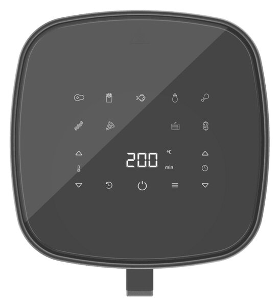 Cecotec Friggitrice ad Aria 6,5 Litri Potenza 1700W con Timer e Termostato Regolabile colore Nero Cecofry Fantastik Window 6500 - 04967