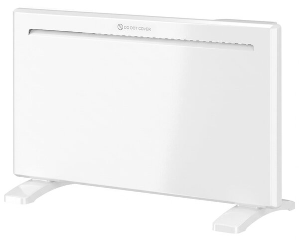 HOMCOM Stufa Elettrica 1500W Termoconvettore Elettrica da Parete e Terra, Compatibile con Alexa e Google Home, Bianco | Aosom Italy