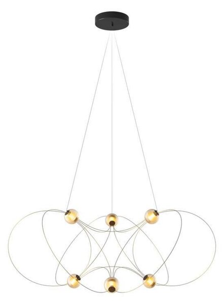 Lampada a sospensione DCW, Dorato / Ottone, Soggiorno, Metallo