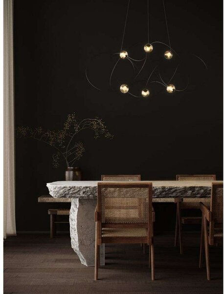 Lampada a sospensione DCW, Dorato / Ottone, Soggiorno, Metallo