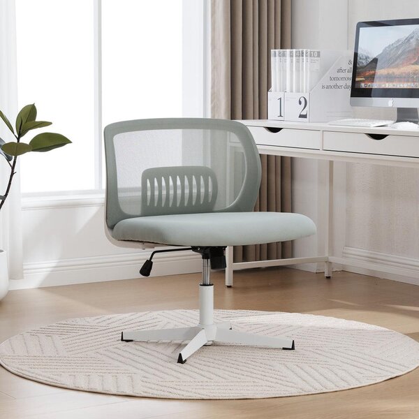 Sedia da ufficio senza braccioli - Sedia ergonomica per ufficio - Sedia per computer - Sedia per scrivania