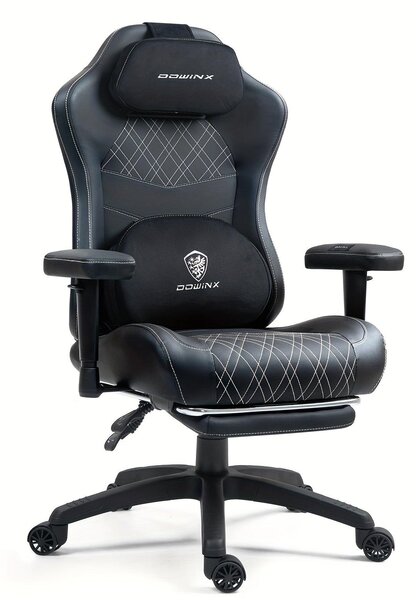 Sedia ergonomica da gaming - Sedia da ufficio - Sedia da corsa - Sedia confortevole - Poltrona girevole - Schienale regolabile