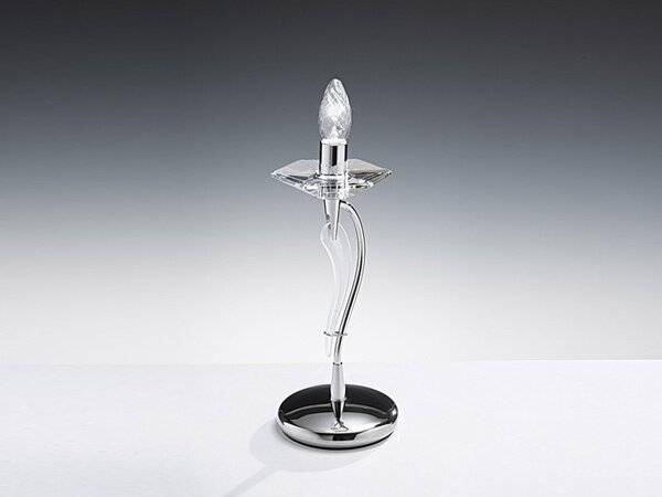 Icaro 1 luce Metallux lampada da tavolo