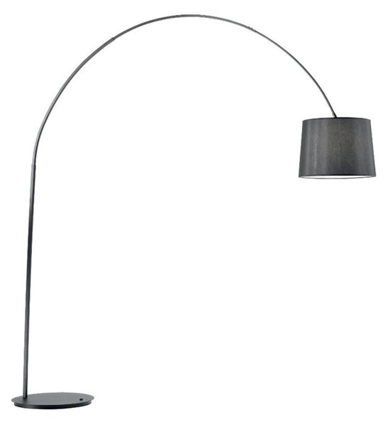 Ideal Lux Dorsale piantana ad arco total black