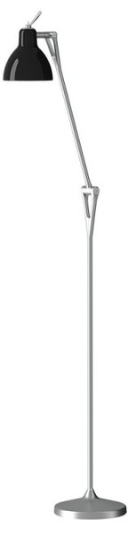Rotaliana Luxy F1 piantana con diffusore in vetro colorato E14