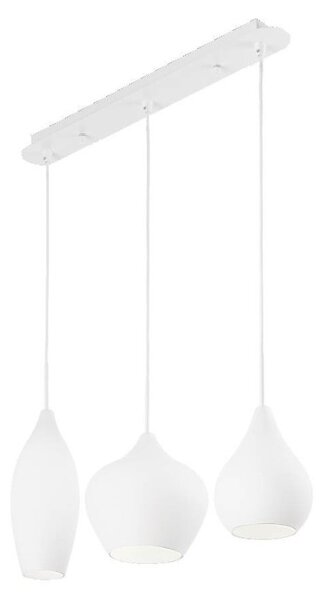 Ideal Lux Soft SP3 lampadario moderno da cucina a 3 luci