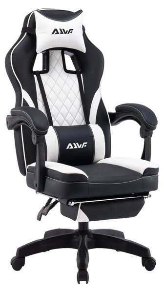 Sedia da gaming - Sedia per videogiochi - Sedia da lavoro - Sedia da ufficio - Sedia per computer - Supporto lombare ergonomico