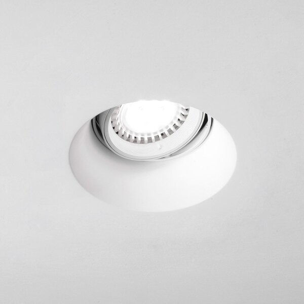 Rossini Fico 9837 faretto in gesso tondo orientabile