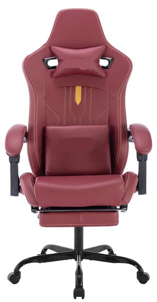 Sedia da gaming - Sedia per videogiochi - Sedia da ufficio - Sedia per computer - Sedia da gaming ergonomica - Sedia da ufficio in ecopelle