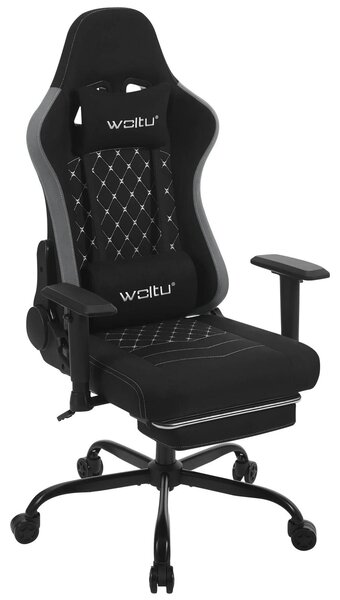 Sedia da gaming – Sedia ergonomica da ufficio – Sedia per computer – Funzione massaggio – Schienale regolabile