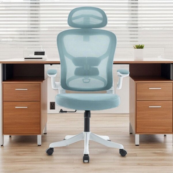 Sedia da ufficio - Sedia ergonomica - Sedia girevole - Sedia da scrivania - Seduta in schiuma viscoelastica