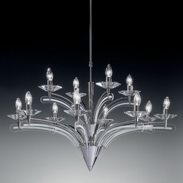 Icaro 12 luci Metallux lampadario classico