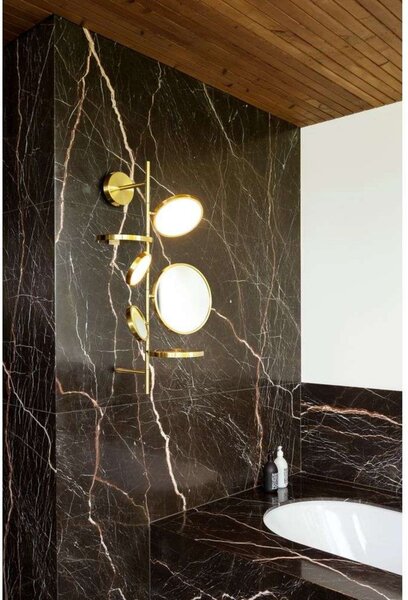 Applique da parete DCW, Dorato / Ottone, Bagno, Metallo