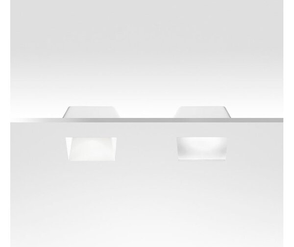 Gea Led Bianca Q GFA594 faretto in gesso quadrato attacco GU10 220V