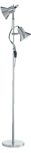 Ideal Lux Polly PT2 Cromo lampada a colonna da terra a 2 luci
