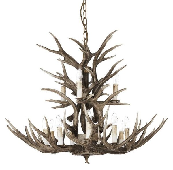 Ideal Lux Chalet SP12 lampadario a sospensione classico a 12 luci E14 40W