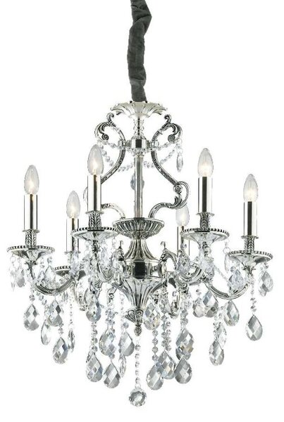 Ideal Lux Gioconda SP6 lampadario soggiorno classico E14 40W