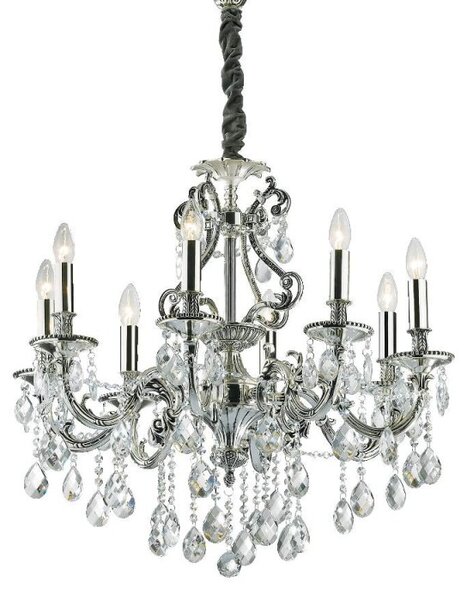 Ideal Lux Gioconda SP8 lampadario soggiorno classico E14 40W