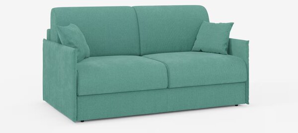Evans divano letto matrimoniale sfoderabile - design compatto e vano p