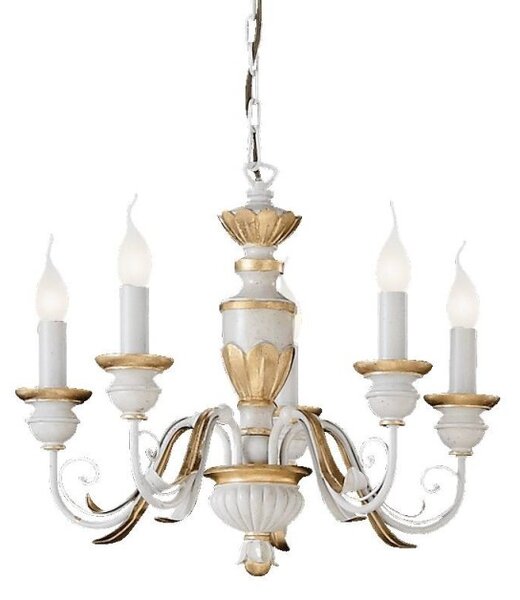 Ideal Lux Firenze SP5 lampadario stile classico E14 40W